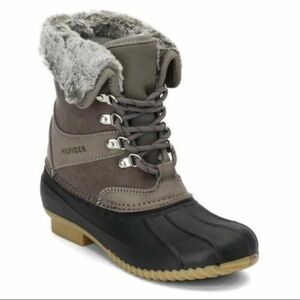 TOMMY HILFIGER RUSTEEN FAUX FUR
Waterproof Winter Boots Women SZ 7M Gray